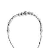 Taraash 925 Sterling Beaded Bracelet | Silver Bracelet For Girls | Silver Bracelet - Taraash
