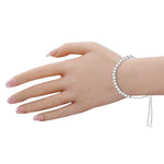 Load image into Gallery viewer, Taraash 925 Sterling Beaded Silver Bracelet For Women - Taraash