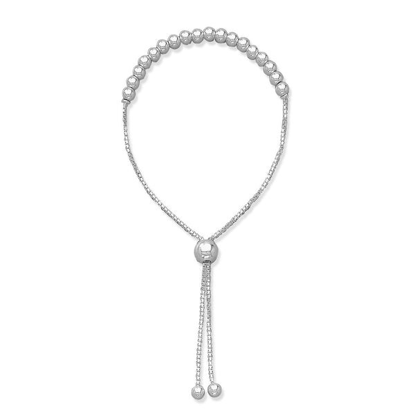 Taraash 925 Sterling Beaded Silver Bracelet For Women - Taraash