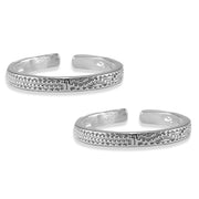 Taraash 925 Sterling Cutwork Toe Ring | Silver Bichiya | Chandi Bichiya Women - Taraash