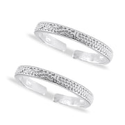Taraash 925 Sterling Cutwork Toe Ring | Silver Bichiya | Chandi Bichiya Women - Taraash