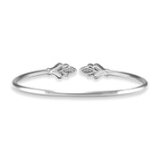Taraash 925 Sterling Cz Bangle | Silver Bangle Kada For Women | Bangle For Women - Taraash