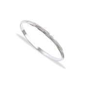 Taraash 925 Sterling Diamond Cut Silver Sardar Kada For Men BG1714S210 - Taraash