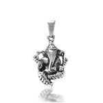 Load image into Gallery viewer, Taraash 925 Sterling Divine Antique Ganesha Silver Pendant For Men - Taraash
