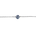 Load image into Gallery viewer, Taraash 925 Sterling Evil Eye Silver Rakhi For Your Brother - Taraash
