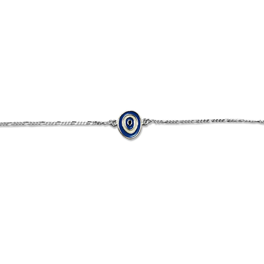 Taraash 925 Sterling Evil Eye Silver Rakhi For Your Brother - Taraash