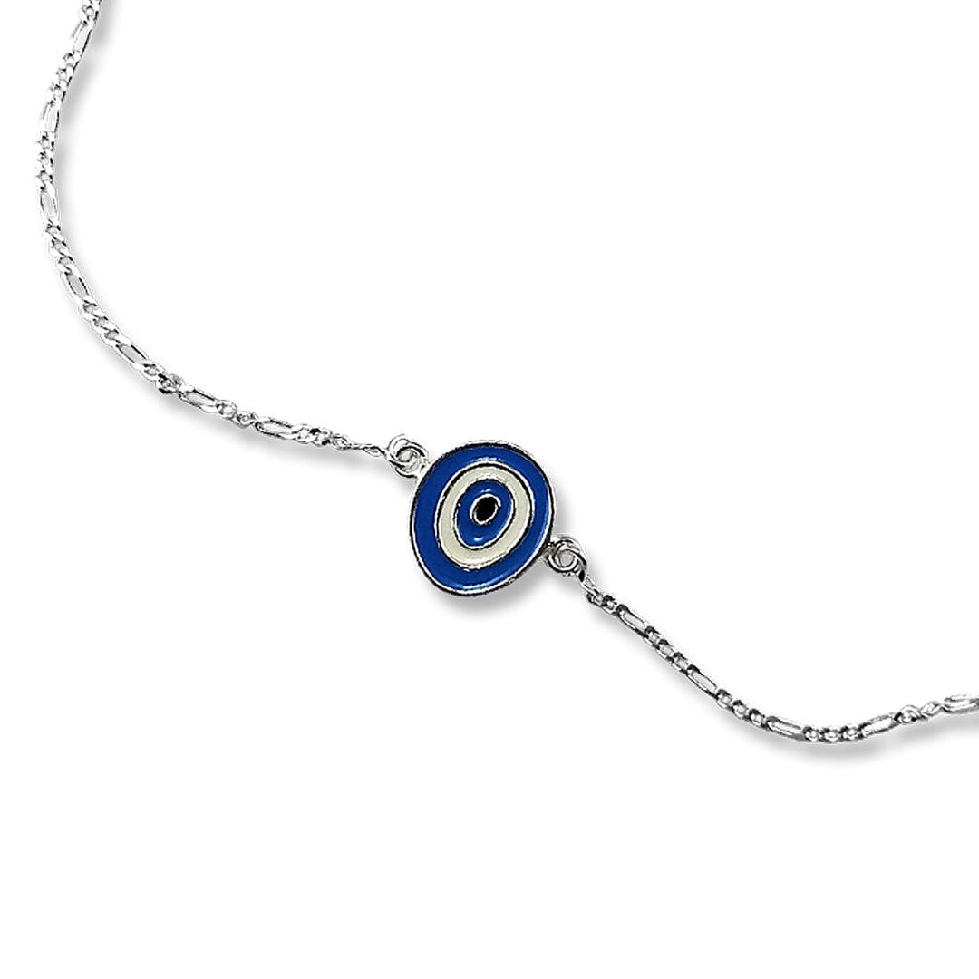Taraash 925 Sterling Evil Eye Silver Rakhi For Your Brother - Taraash