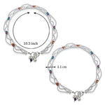 Load image into Gallery viewer, Taraash 925 Sterling Fancy Silver Anklets For Women - Taraash
