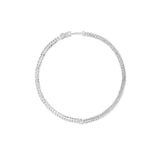 Taraash 925 Sterling Fancy Silver Hoop Earrings For Women - Taraash