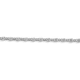 Taraash 925 Sterling Figaro Silver Chain | Chains For Women & Girls | 18 Inch Chain For Women - Taraash