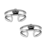 Load image into Gallery viewer, Taraash 925 Sterling Floral Toe Ring | Silver Metti | Chandi Mettelu Women - Taraash
