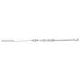 Taraash 925 Sterling Frosted Ball Pure Silver Bracelets For Women - Taraash