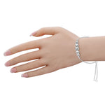 Load image into Gallery viewer, Taraash 925 Sterling Heart Design Silver Bracelet For Women - Taraash