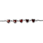Load image into Gallery viewer, Taraash 925 Sterling Heart Silver Bracelet | Silver Bracelet | Pure Silver Bracelet For Girls - Taraash
