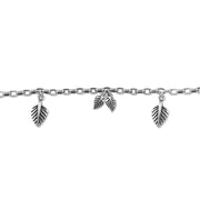 Taraash 925 Sterling Leaf Silver Bracelet | Taraash Bracelet | Pure Silver Bracelet For Women - Taraash