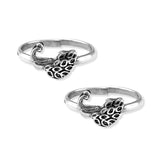 Taraash 925 Sterling Peacock Antique Silver Toe Ring For Women - Taraash