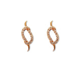 Taraash 925 Sterling Pearl Rose Gold Silver Necklace Set For Women - Taraash