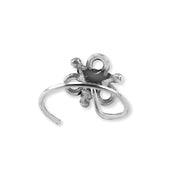 Taraash 925 Sterling Pink Stone Nosepin | Silver Nosepin | Silver Nosepin For Women - Taraash