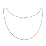 Load image into Gallery viewer, Taraash 925 Sterling Rope Chain | Silver Chain | 16 inch Chain For Women - Taraash