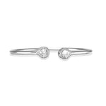 Load image into Gallery viewer, Taraash 925 Sterling Round Shape Bangle | Silver Kada For Women | Silver Bangle - Taraash
