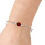 Load image into Gallery viewer, Taraash 925 Sterling Rudraksha Silver Chain Rakhi For Brother - Taraash
