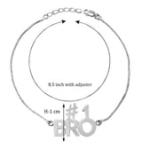 taraash silver rakhi brother 22kt