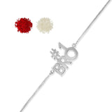taraash pure silver rakhi