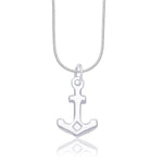 Load image into Gallery viewer, Taraash 925 Sterling Silver Anchor Shape Pendant Set for women COMBO PDCH 02 - Taraash