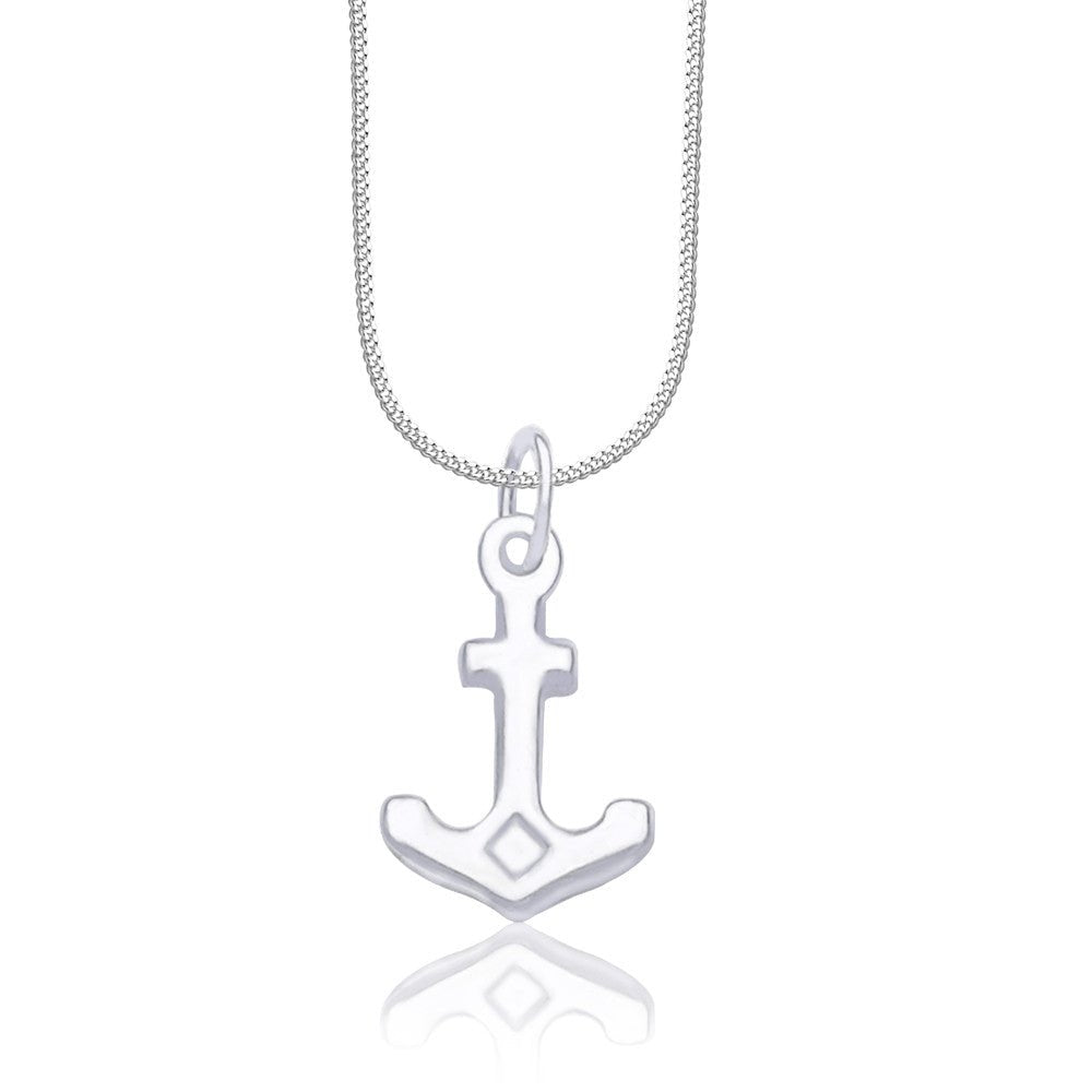 Taraash 925 Sterling Silver Anchor Shape Pendant Set for women COMBO PDCH 02 - Taraash