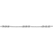 Taraash 925 Sterling Silver Anklet |Ball chain Silver anklets | Anklets For Women - Taraash