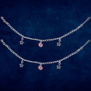 Taraash 925 Sterling Silver Anklet | Kids Anklet | Payal For Kids - Taraash