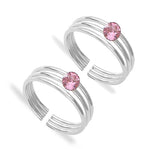 Load image into Gallery viewer, Taraash 925 Sterling Silver Anklet Toe Ring Combo For Women COMBO ANTR 111 - Taraash