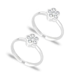 Load image into Gallery viewer, Taraash 925 Sterling Silver Anklet Toe Ring Combo For Women COMBO ANTR 117 - Taraash