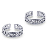 Load image into Gallery viewer, Taraash 925 Sterling Silver Anklet Toe Ring Combo For Women COMBO ANTR 127 - Taraash