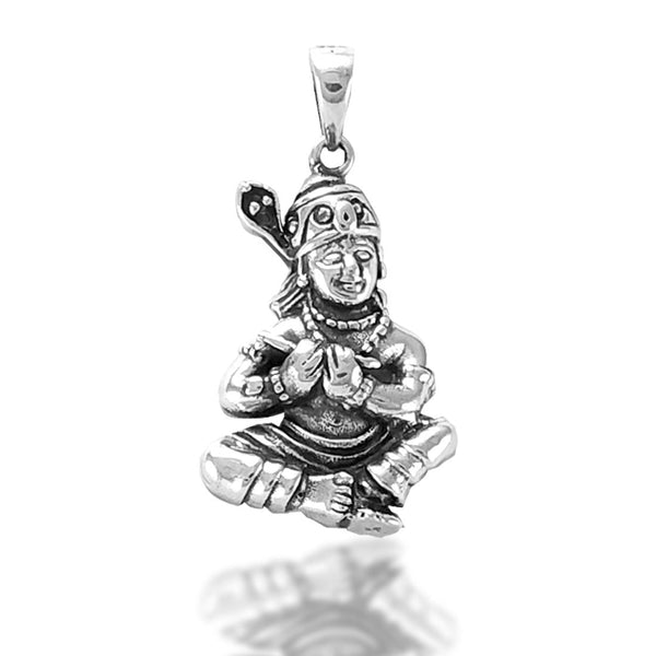 Taraash 925 Sterling silver Antique Bal Krishna Pendant For Men - Taraash