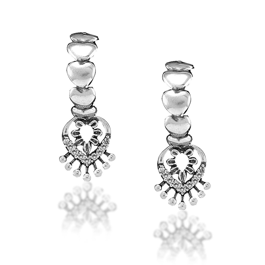 Taraash 925 Sterling Silver Antique Earrings For Women - Taraash
