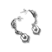 Taraash 925 Sterling Silver Antique Earrings For Women - Taraash
