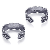 Taraash 925 Sterling Silver Antique Heart Design Toe Ring For Women LR1172A - Taraash
