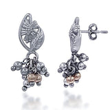 Taraash 925 Sterling Silver Antique Jhumki For Women - Taraash