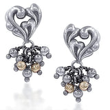 Taraash 925 Sterling Silver Antique Jhumki For Women - Taraash