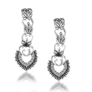 Taraash 925 Sterling Silver Antique Silver Earrings For Women | Drop Earring - Taraash