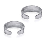 Load image into Gallery viewer, Taraash 925 Sterling Silver Antique Square Shape Toe Ring For Women LR1147A - Taraash
