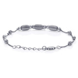 Taraash 925 Sterling Silver Antique Wire Wrap Bracelet For Women BR1816A - Taraash
