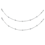 Taraash 925 Sterling Silver Beaded Design Anklet For Women - Taraash