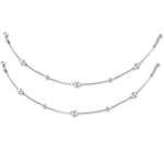 Load image into Gallery viewer, Taraash 925 Sterling Silver Beaded Design Anklet For Women - Taraash
