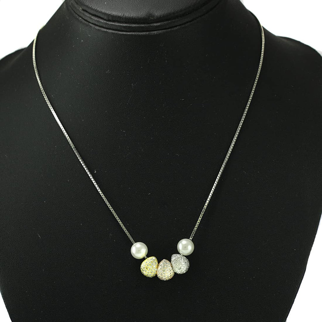 Taraash 925 Sterling Silver Beads Necklaces | Chain Necklace | Necklace For Women - Taraash