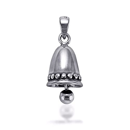 Taraash 925 Sterling Silver Bell Pendant For Kids - Taraash