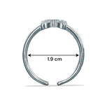 Load image into Gallery viewer, Taraash 925 Sterling Silver Bow Stylish Toe Ring For Women - Taraash