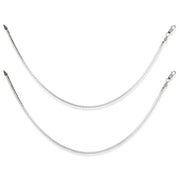 Taraash 925 Sterling Silver Box Ball Chain Anklet For Women - Taraash