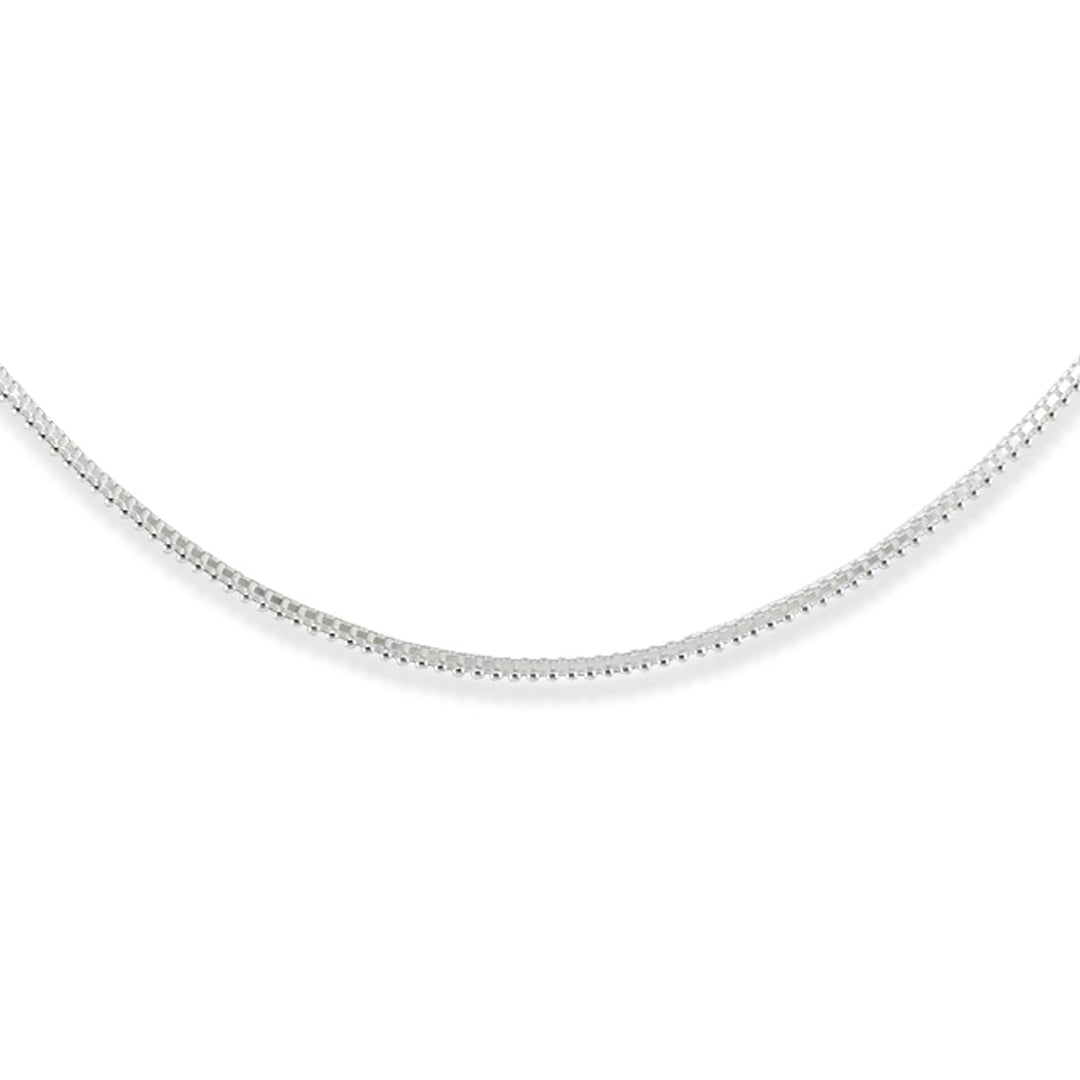 Taraash 925 Sterling Silver Box Ball Chain Anklet For Women - Taraash
